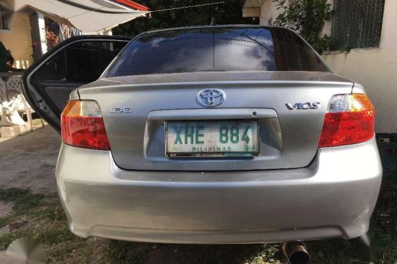 Toyota Vios 2003 1st Generation Silver For Sale 
