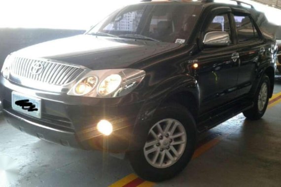 Toyota Fortuner G Vvti 2008 Black SUV For Sale 