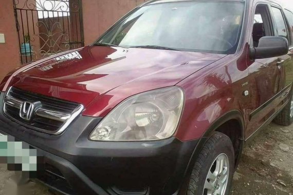 Honda Crv AT Gen 2 Red 2003 SUV For Sale 