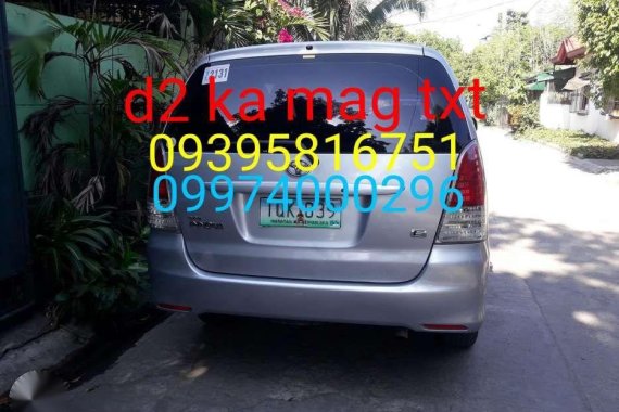 2012 Toyota Innova e diesel manual all power FOR SALE