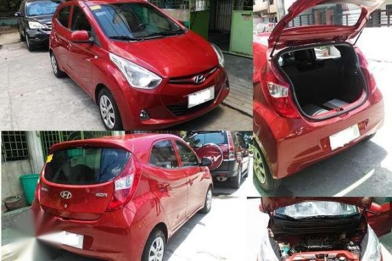  2017 manual red Hyundai Eon