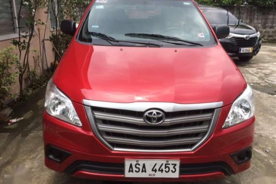 2015 Toyota Innova E for sale 