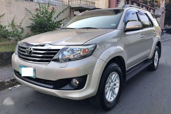 Toyota Fortuner G 2012 AT Gas for sale 