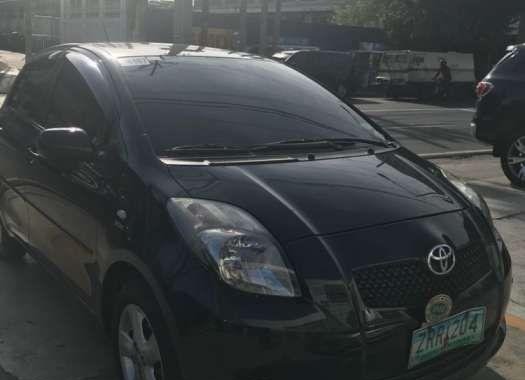 Toyota Yaris 2007 Top of the Line Black For Sale 