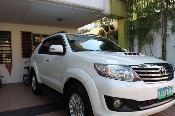 2014 Toyota Fortuner V Diesel for sale