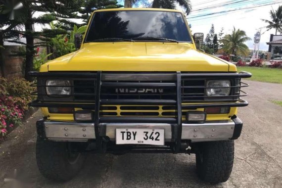 Nissan Patrol 4x4 Turbo Diesel Yellow For Sale 