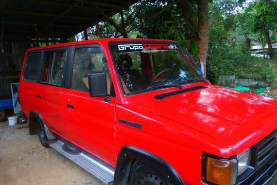 Toyota Tamaraw FX 1996 Red SUV For Sale 