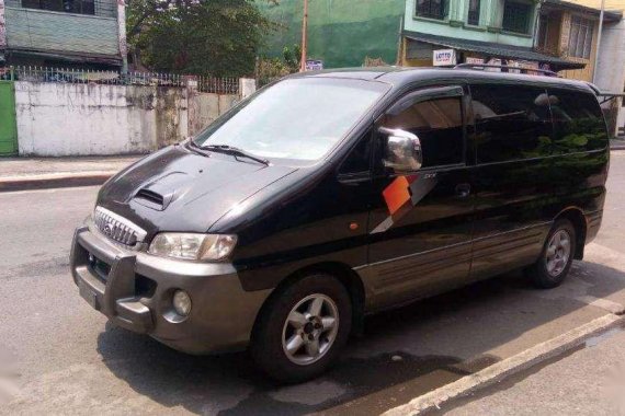 Hyundai Starex 2002 Automatic Black For Sale 