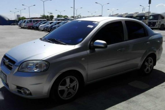 Chevrolet Aveo 2009 Manual Silver Sedan For Sale
