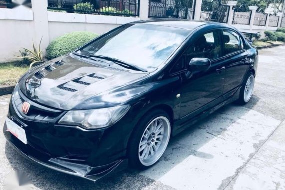 Honda Civic FD 2010 AT Black Sedan For Sale 