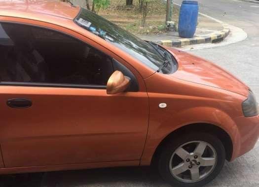 Chevrolet Aveo AT 2007 Orange HB For Sale 