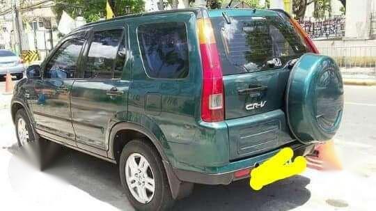 Honda CRV 2003 Green SUV Well Maintained For Sale 