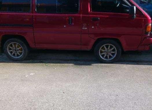 Toyota Lite Ace Multicab 1993 Red Van For Sale 