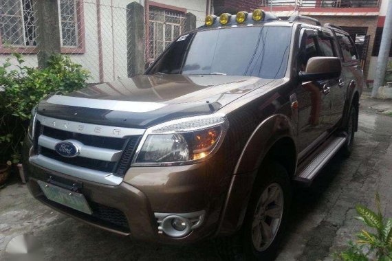 FORD Ranger XLT 2010 AT Brown Pickup For Sale