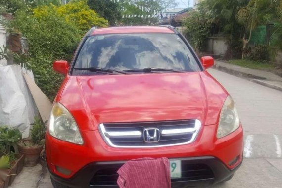 2002 Honda CRV 7seater - MANUAL TRANSMISSION for sale 