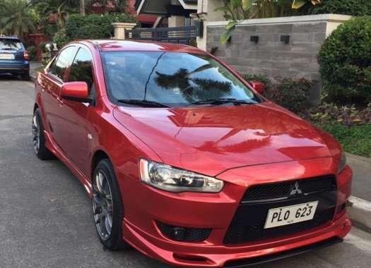 Mitsubishi Lancer Glx 2010 Red For Sale 