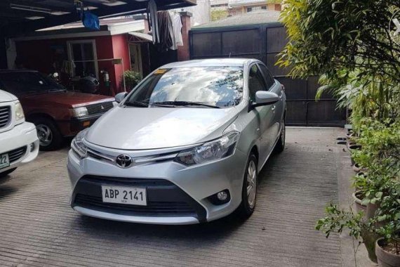 2015 Toyota Vios E 1.3 Automatic Silver For Sale 