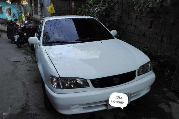 Toyota Corolla 2003 Lovelife White Sedan For Sale 