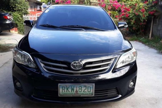 Toyota Corolla Altis G 2011 Black For Sale 