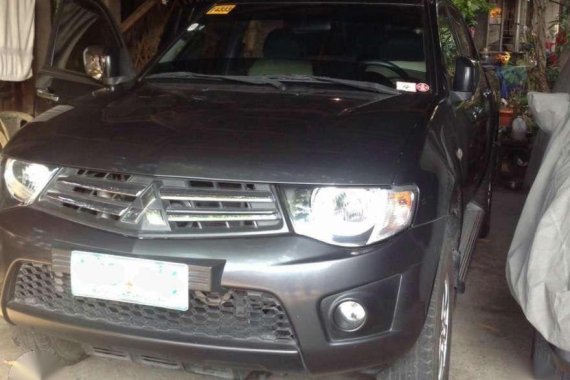 Mitsubishi Strada 2013 GLX MT Gray Pickup For Sale 