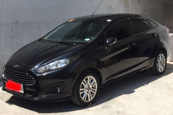 2014 Ford Fiesta Sedan Black AT For Sale 