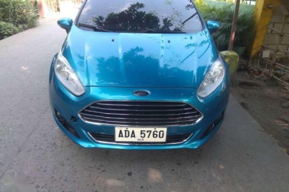 Ford Fiesta S Ecoboost 2014 Blue For Sale 