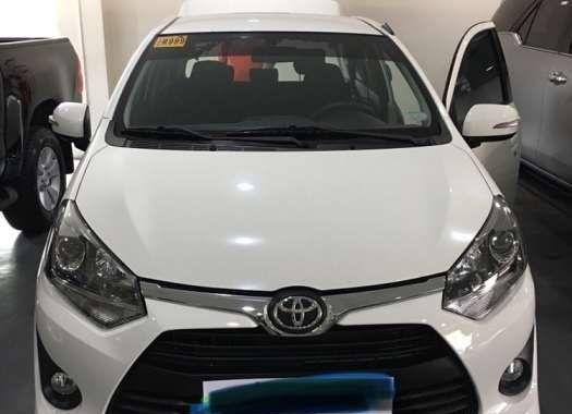 Toyota Wigo G Automatic 2017 White For Sale 