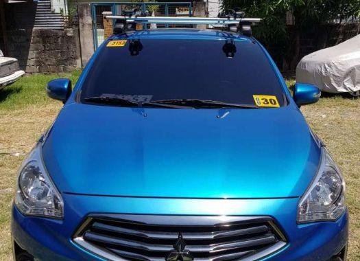 Mitsubishi Mirage G4 Gls MT 2015 Blue For Sale 