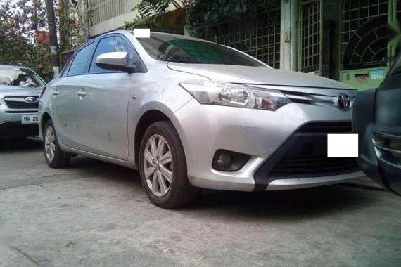 Toyota AT Vios E 2016 Grab Silver For Sale 