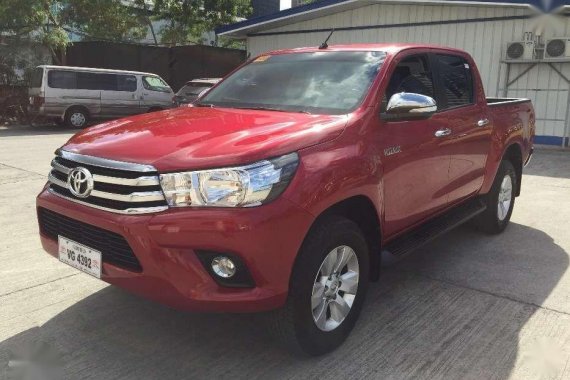 2016 Toyota Hilux G MT - 16tkm mileage. FOR SALE