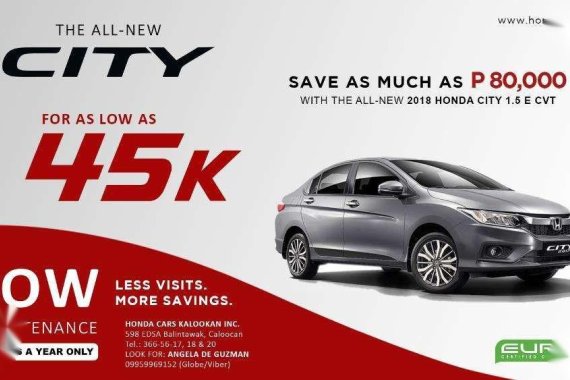 2018 Honda City for sale