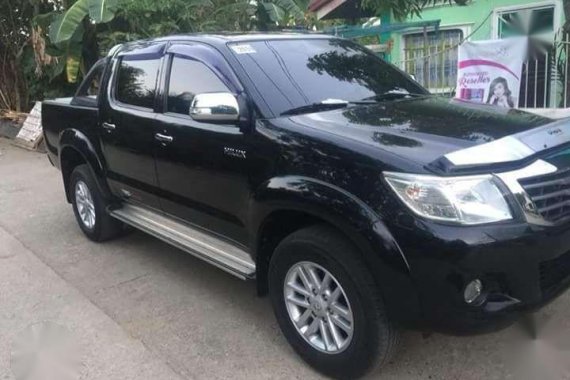 2012 Toyota Hilux G Manual Black For Sale 