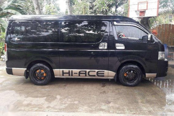 Toyota Hiace Grandia 2011 Van Black For Sale 