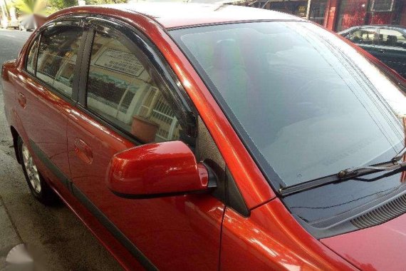 Kia Rio Matic Signal Red 2009 for sale