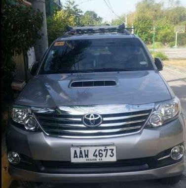 2015 Toyota Fortuner G for sale