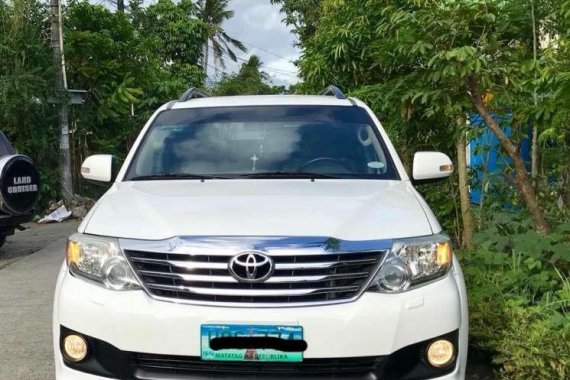 Toyota Fortuner G 2012 Manual for sale 