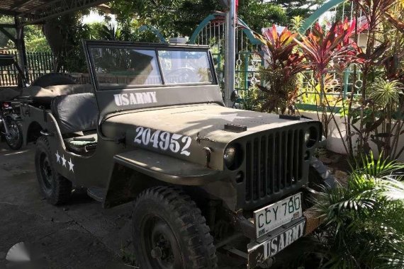 1942 Vintage Willys Jeep for sale