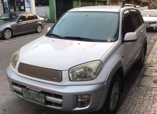 For sale Toyota Rav4J 2002 4x4 4WD