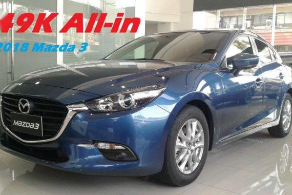 49K Cash Out for 2018 Mazda 3 Japan Altis Civic Elantra Civic Vios