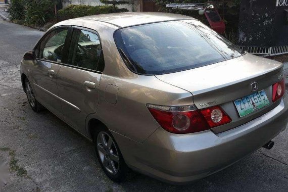 Honda City 1.5 vtec top of the line 2006 for sale