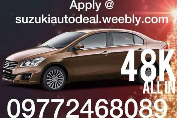 34K Suzuki Ciaz 2018 Promo and other models: Vitara Celerio Ertiga Jimny Swift Low Down