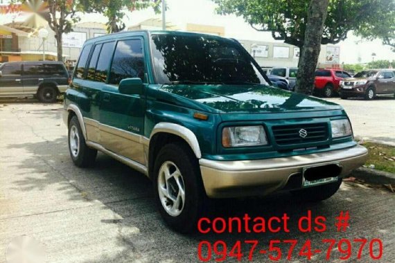 Suzuki Vitara 2001 4x4 manual for sale