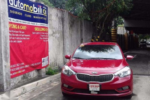 2016 Kia Forte EX 16 Automatic Gas Automobilico SM City Novaliches for sale