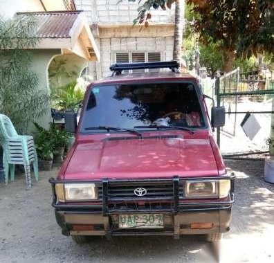 FOR SALE RED TOYOTA Tamaraw fx 1963