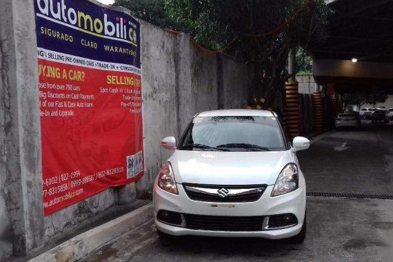 2016 Suzuki Swift Dzire GL 12 Automatic Automobilico SM Novaliches for sale