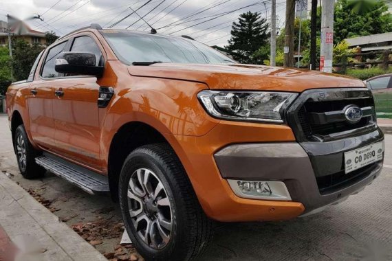 2017 Ford Ranger Wildtrak 4x4 for sale