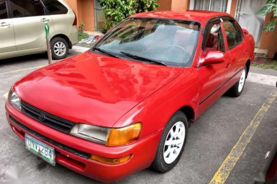 Toyota Corolla 96 XL power steering 75k rush for sale