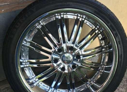 22" versante mags with tires for sale