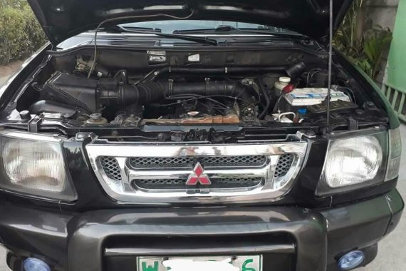 Mitsubishi Adventure 2001 Gasoline Automatic Black for sale