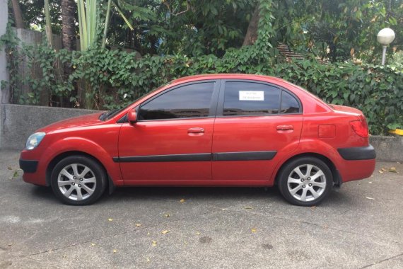 Kia Rio 2008 Unleaded Automatic Red for sale